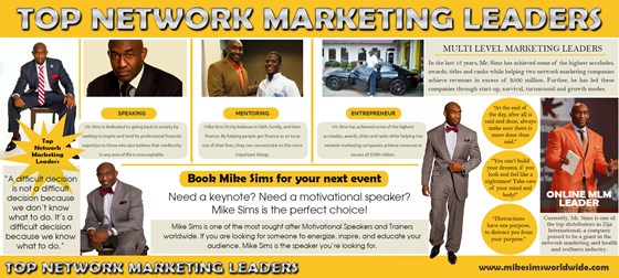 Multi Level Marketing Leaders: Top Network Marketing Leaders